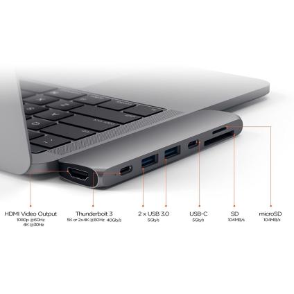 USB-Хаб Satechi Pro Hub с USB-C